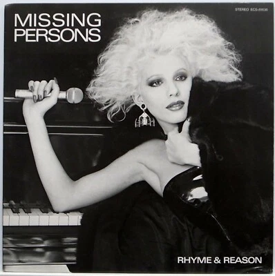 MISSING PERSONS / RHYME & REASON / CAPITOL / ROCK / TOSHIBA EMI JAPAN ECS-81636 - Image 1 of 3