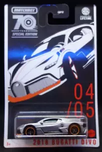 Matchbox 2018 Bugatti Divo 70th Anniversary Edition 4/5 2023 New - Picture 1 of 2