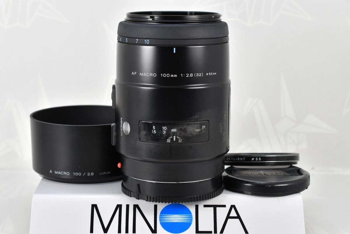 Minolta f/2.8 100mm Focal Camera Lenses for sale | eBay