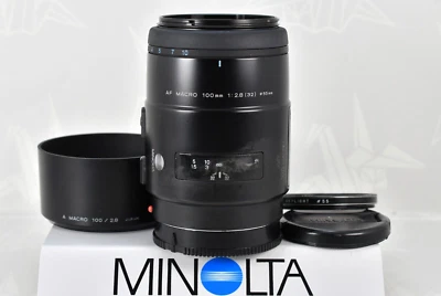 🌸[Opt. Near MINT ] Minolta AF 100mm f2.8 Macro New Lens for Sony A Mount JAPAN - Image 1 of 4