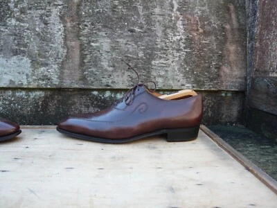 JM WESTON OXFORD SCHUHE BRAUN UK10 ARABESQUE TOP ZUSTAND - Bild 1 von 4