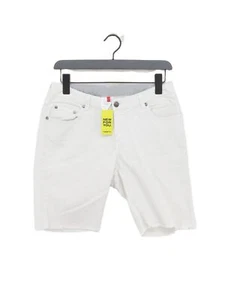 Miss Captain Women's Shorts UK 10 White 100% Other Mom - Picture 1 of 7
