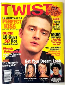 Justin Timberlake Twist Magazine January 2003 - Picture 1 of 4