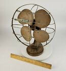 Vintage 10” Emerson Junior 2650-H Oscillating Fan - For Parts Antique Art Deco 