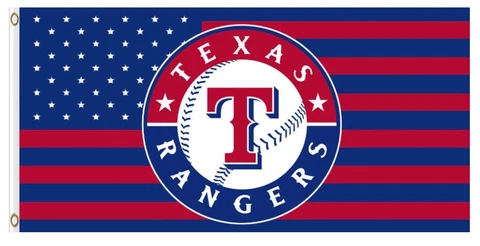 Texas Rangers 3x5ft Banner Polyester Baseball WorldSeries Texas Rangers001 Cover