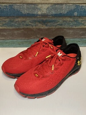 Under Armour Maryland Terrapins Terps Red HOVR Sonic 3 Men Running Shoe SZ 13 - Image 1 of 4