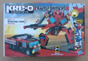 Hasbro Kre-o Transformers Sentinel Prime 30687 / 386Pieces 4 Kreons Included (S2 - Picture 1 of 2