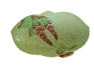 Lovely Vintage Carltonware bowl,foxglove in green colourway Excellent 1930's - Picture 1 of 4