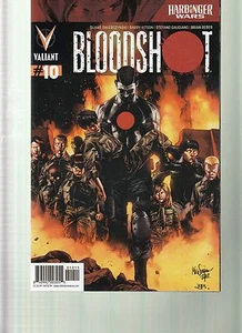 BLOODSHOT #10 - BARRY KITSON ART - MICO SUAYAN COVER - 2012 - Picture 1 of 1