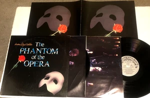 The Phantom Of The Opera original London Cast 2x Lp Andrew Lloyd Webber w book - Picture 1 of 5
