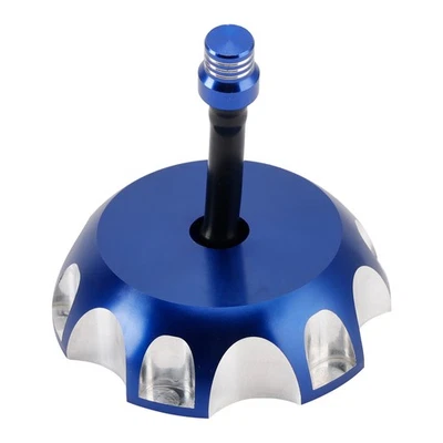 CNC Fuel Tank Cap w/Vent For Suzuki RM 65 100 125 250 RMZ250 RMZ450 1996-2017 - Image 1 of 4