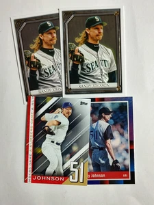 2022 DONRUSS AND GALLERY LOT (4) RANDY JOHNSON BASEBALL - Bild 1 von 2