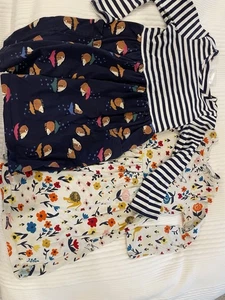 Hanna Andersson Size 6-7/ 120 Dresses (set Of Two) - Picture 1 of 8