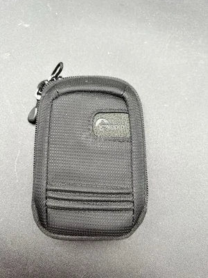 LOWEPRO Belt Camera  or accessories Case Bag Small  Black Canvas pocket - Image 1 of 3