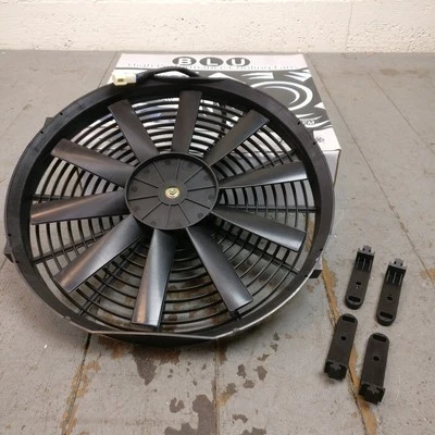 Oldsmobile Series 98 1946 14 pulgadas rendimiento radiador ventilador refrigeración nuevo moderno Foto 1 de 4