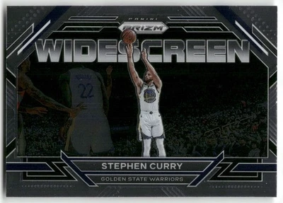 2022-23 Panini Prizm #4 Stephen Curry Widescreen Prizms Silver - Image 1 of 2