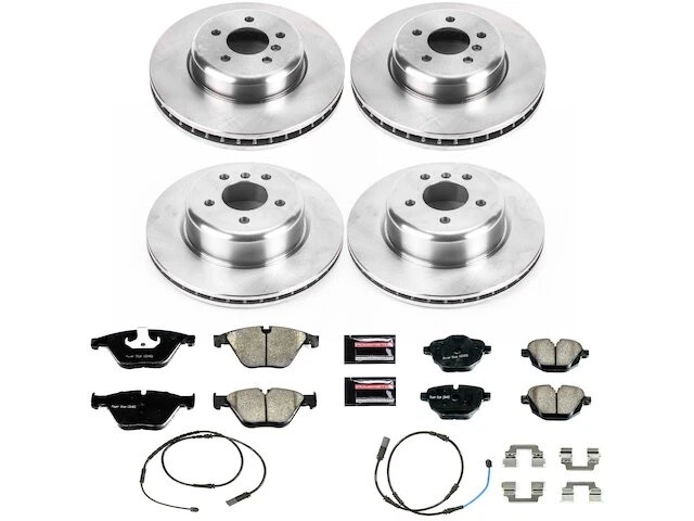 Kit de pastillas de freno y rotor para 535i xDrive 535d ActiveHybrid 5 HC15N4 Foto 1 de 1
