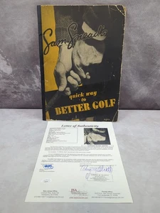1938 Sam Snead’s Signed JSA Quick Way To Better Golf (Very Old And Rare Magazine - Picture 1 of 20