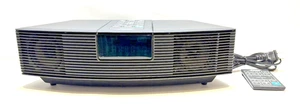 Bose Wave Alarm Clock AM/FM Radio AWR1-1W w/ Remote - FOR PARTS OR REPAIR - Picture 1 of 15