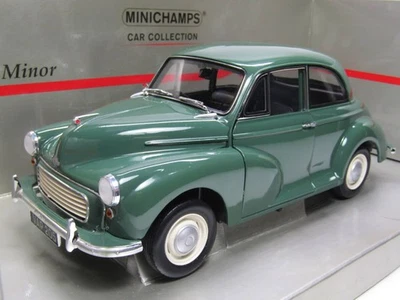 MORRIS MINOR 1 18 Morris Minor GB British classic car British Green Morris Motor - Image 1 of 4