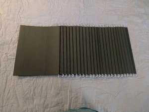 25 Hanging File Folders Letter Size Standard Green Gently Used, No tabs - Picture 1 of 1