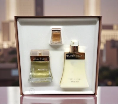 ELLEN TRACY FLORAL SOPHISTICATION 3 pc's EDP 1.7+PARFUM 0.17+Body Lotion 6.8 oz - Image 1 of 4