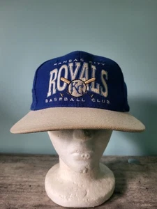 Vintage Kansas City Royals Snapback Hat Cap Embroidered Adjustable - Picture 1 of 12