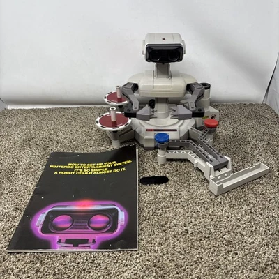 Nintendo NES Rob The Robot With Accessories READ FOR PARTS! - Image 1 of 4