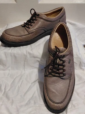 Mens Size 10.5 Vintage Genuine Italian Leather Comfort Shoes By Lomer - Image 1 of 4