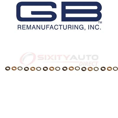 6 pc GB Fuel Injector Seal Kit for 2014-2018 Ram ProMaster 2500 - Air cg Foto 1 de 4