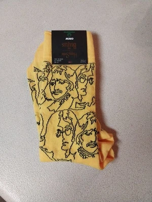 Happy Socks The Beatles Crew Socks Men's Size 8-12, Women's Size 10-12.5  - Image 1 of 4