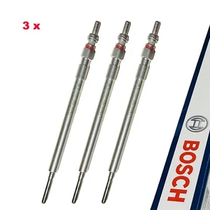3x (3 Stück) BOSCH Glühkerze Glühstift Duraterm GLP194 für AUDI A3 A4 A6 VW GOLF - Afbeelding 1 van 1