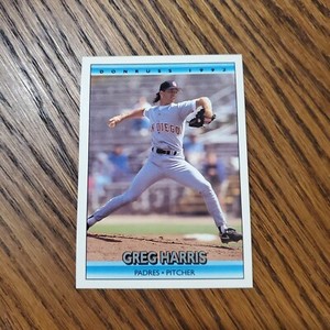 1992 Donruss Baseball #49 Greg W. Harris NM