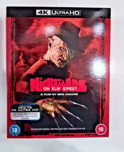 4K UHD BLU-RAY A NIGHTMARE ON ELM STREET BRAND NEW SEALED UK STOCK - Picture 1 of 2