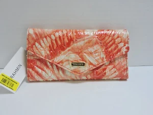 Brahmin Veronica Pink Flaming Melbourne Croc Embossed Geldbörse Neu mit Etikett - Bild 1 von 6