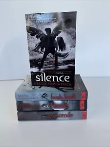 Becca Fitzpatrick Hush hush Series Silence Crescendo Finale 4 Paperback Book - Picture 1 of 13