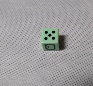 1994 Polly Pocket Party Board Game Piece Dice Die Replacement Vintage - Picture 1 of 6