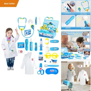 Kids Doctor Kit Playset for Toddlers 3-5 Years Old - Medical Toy Set with Stetho - Picture 1 of 6
