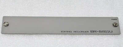 Front panel plate for - JVC Editing Recorder BR-S811U - Image 1 of 2