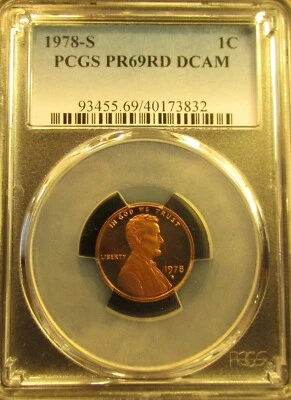1978-S   PCGS    PR69RD DCAM          59234 - Image 1 of 4