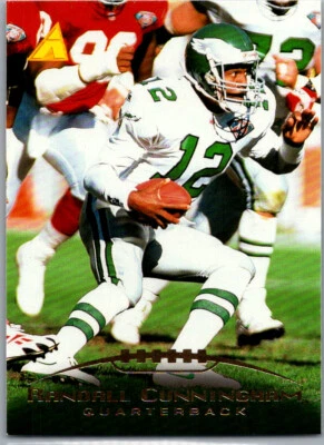 # 102 Randall Cunningham Philadelphia Eagles 1995 Pinnacle - Image 1 of 2