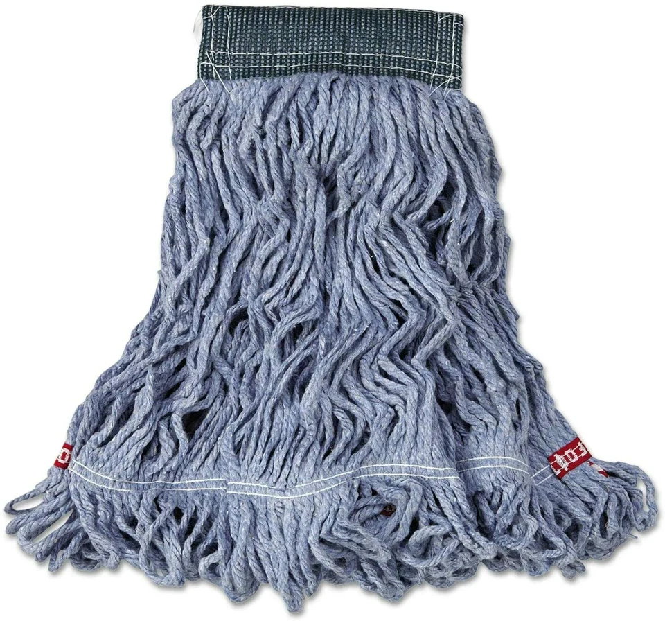 Rubbermaid Commercial Web Foot Wet MOP Heads - A152blu