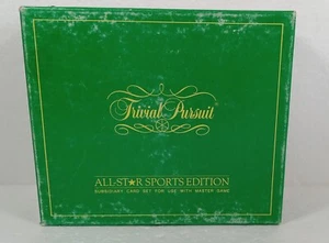 Trivial Pursuit All Star Sports Edition Card Subsidiary Set Vtg 1981 Complete - Picture 1 of 4