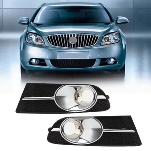 2PCS Front Bumper Bezel Fog Light Cover For Buick Verano Excelle GT 2012-2015 - Foto 1 di 9