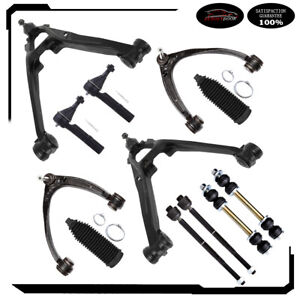 For Chevrolet Avalanche 12x Front Tie Rod End Sway Bar Control Arm w Ball Joints