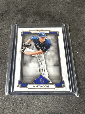 Matt Moore 2014 Topps Museum Collection Blue 25/99 - Image 1 of 2