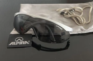 ALPINA CeramiC Racer Sonnenbrille Kids silber NEU mit Tasche Brillenband - Bild 1 von 6