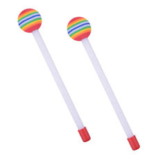 2x Lollipop Drumstick Drum Bat Kids Toy Lollipop Drumstick kk