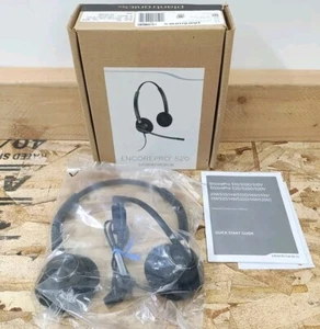 Plantronics EncorePro HW520 Binaural Headband Noise-Canceling Desk Phone Headset - Zdjęcie 1 z 7