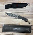 Mtech Usa Mt-622uc Tactical Fixed Blade Knife Black Grey Camo 12-inch Overall